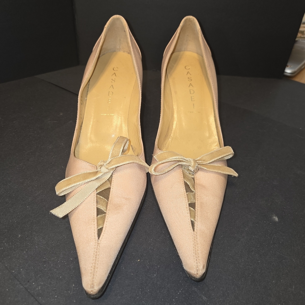 Casadei Women's Tan Heels
